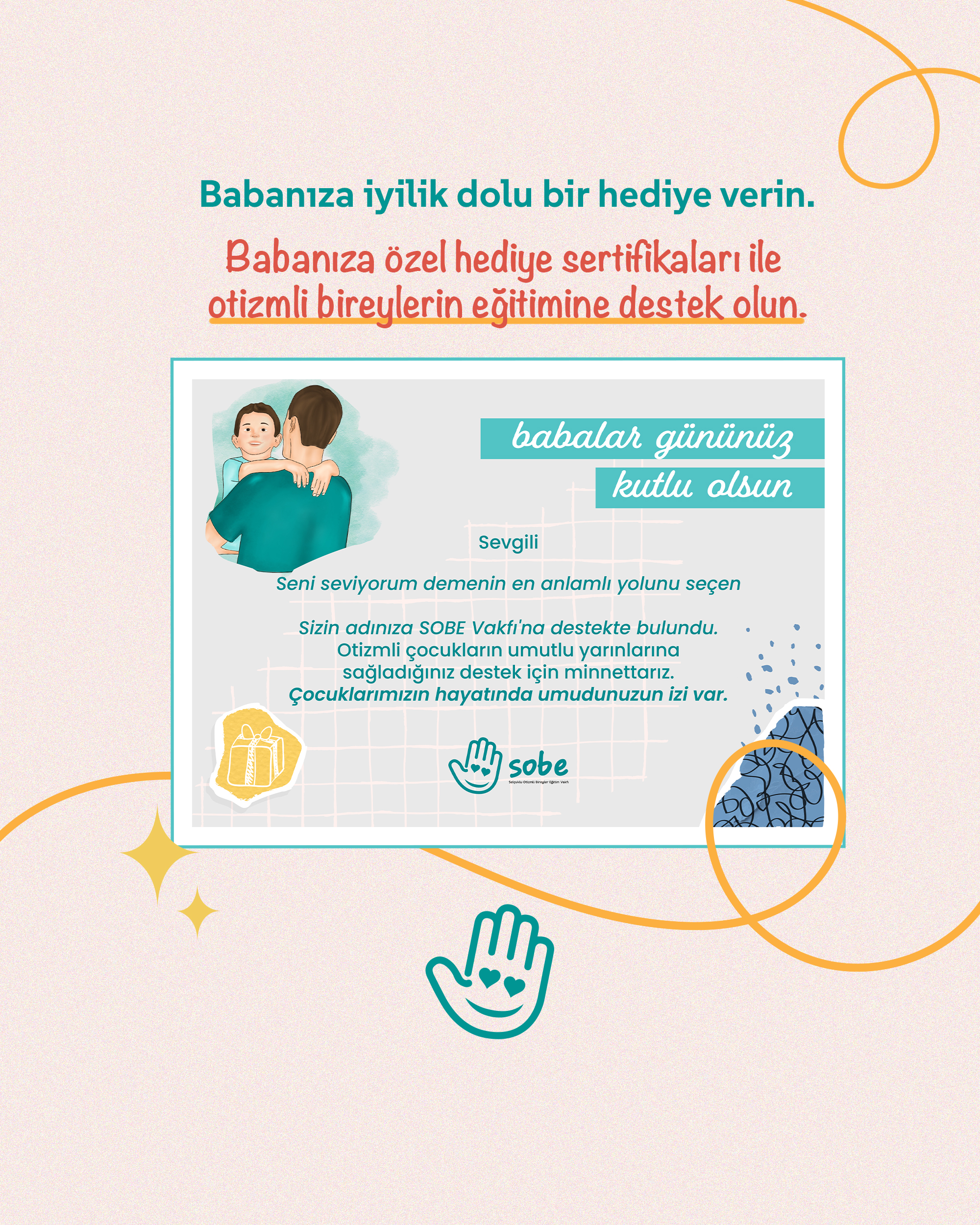 SOBE’den ‘Babalar Günü’ne Özel Hediye Sertifikası